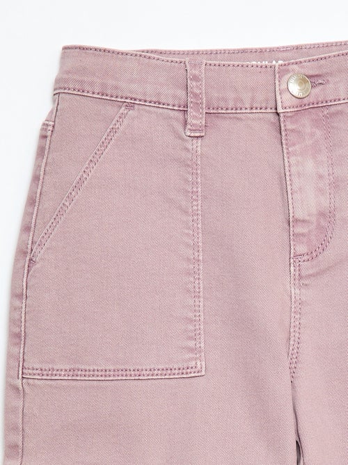 Calças multibolsos - Corte + confortável - Kiabi