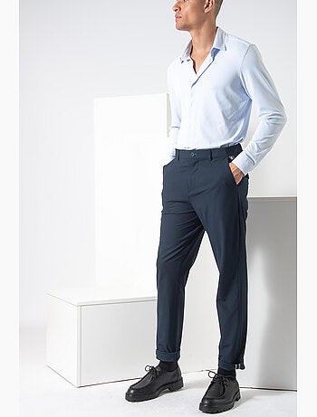 Calças nano azul slim