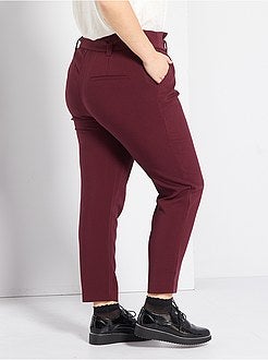 Calças paper bag - Kiabi