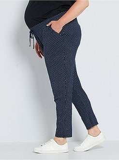 Calças pré-mamã em malha - Kiabi