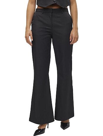 Calças Pretas de Senhora Vero Moda Tara com Pinças