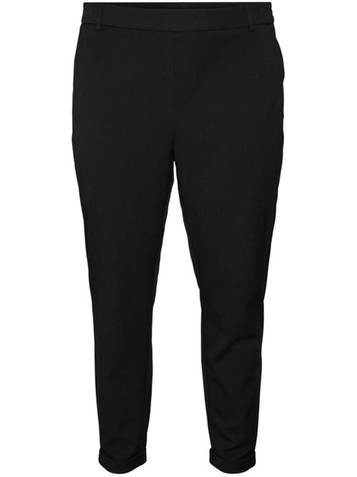 Calças Pretas Femininas Vero Moda Curve Maya - Kiabi Calças Pretas Femininas Vero Moda Curve Maya - Kiabi