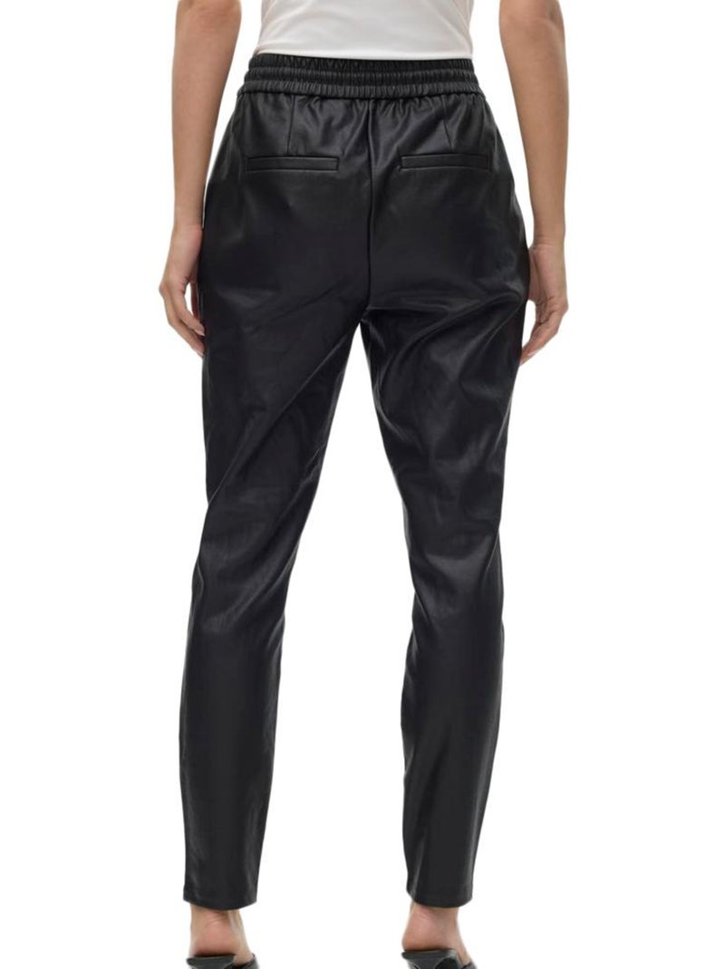 Calças Pretas Femininas Vero Moda Eva Preto - Kiabi