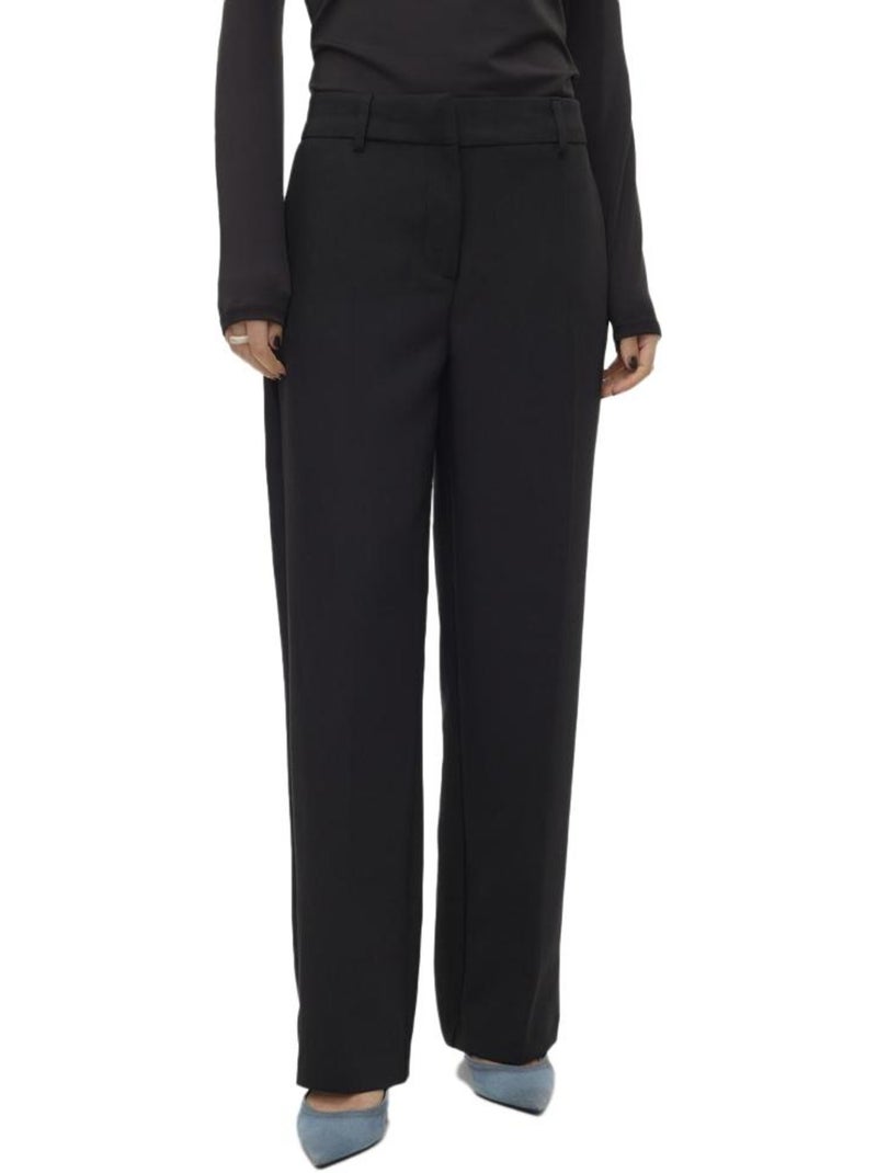 Calças Pretas Femininas Vero Moda Kine Preto - Kiabi