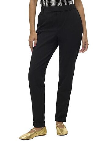 Calças Pretas Vero Moda Maya para Mulher