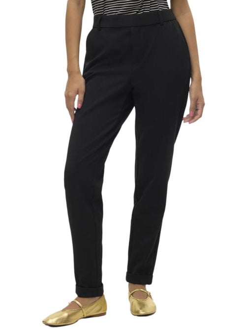 Calças Pretas Vero Moda Maya para Mulher - Kiabi Calças Pretas Vero Moda Maya para Mulher - Kiabi