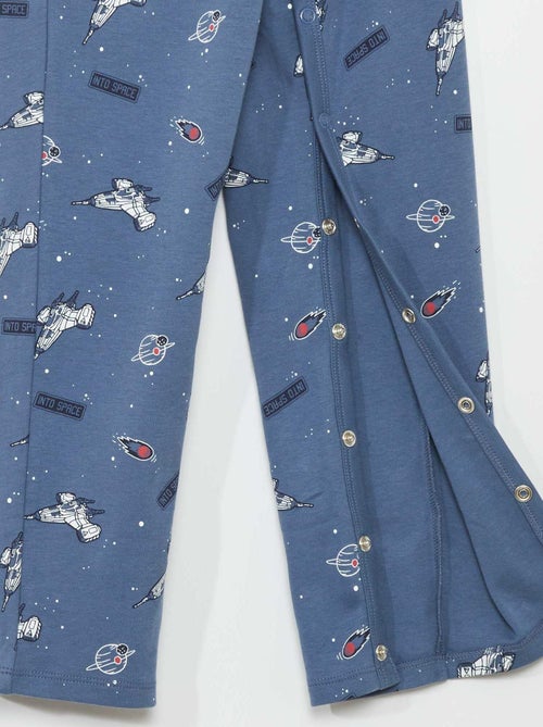 Calças que abrem com molas de pressão - So Easy - Kiabi