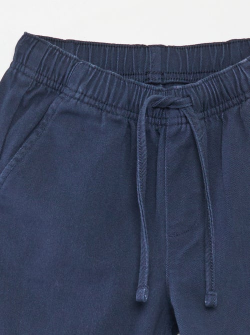 Calças regulares lisas - Kiabi