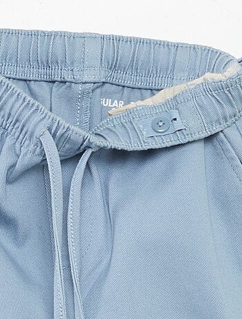 Calças regulares lisas