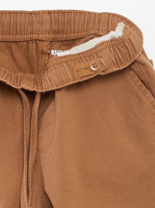 Calças regulares lisas - Kiabi