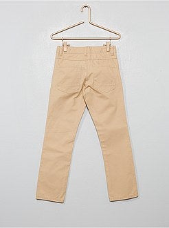 Calças regulares lisas - Kiabi