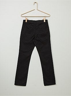 Calças regulares lisas - Kiabi