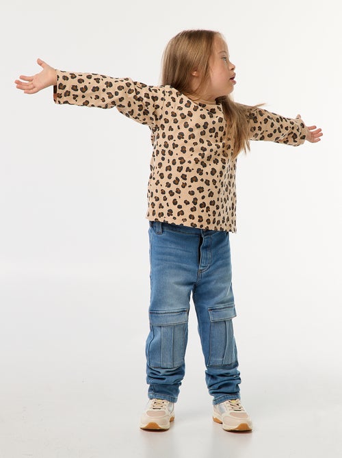 Calças retas - coleção fácil de vestir - Kiabi