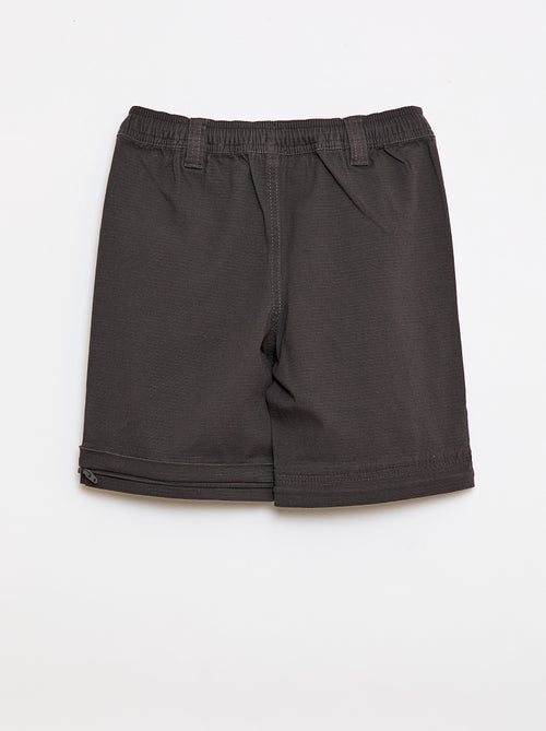 Calças retas de algodão liso - Coleção fácil de vestir - Kiabi Calças retas de algodão liso - Coleção fácil de vestir - Kiabi