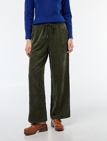 Calças retas de veludo 'JDY'