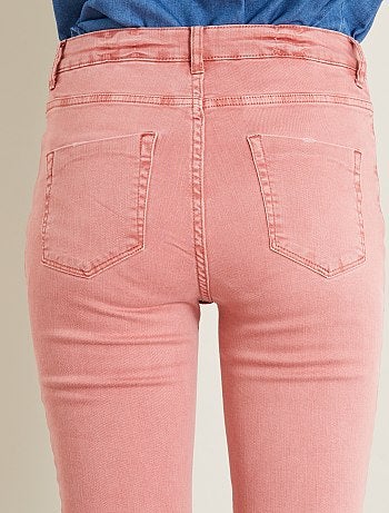 Calças skinny 7/8 com cintura subida - Kiabi