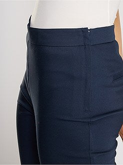 Calças skinny com cintura subida - Kiabi