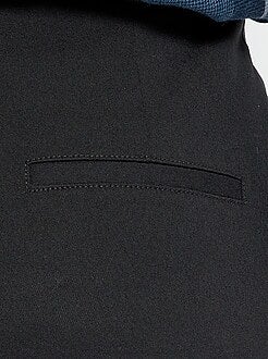 Calças skinny com cintura subida - Kiabi