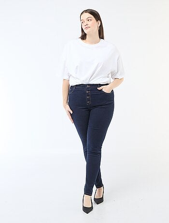Calças skinny de cintura muito subida - L32