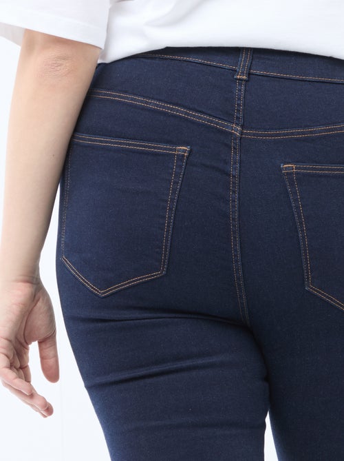 Calças skinny de cintura muito subida - L32 - Kiabi