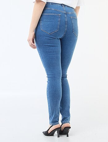 Calças skinny de cintura muito subida - L34