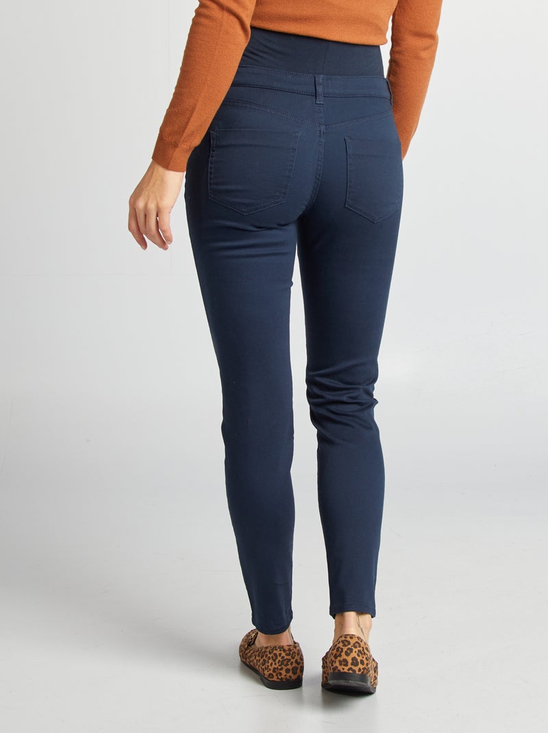 Calças skinny de grávida AZUL - Kiabi