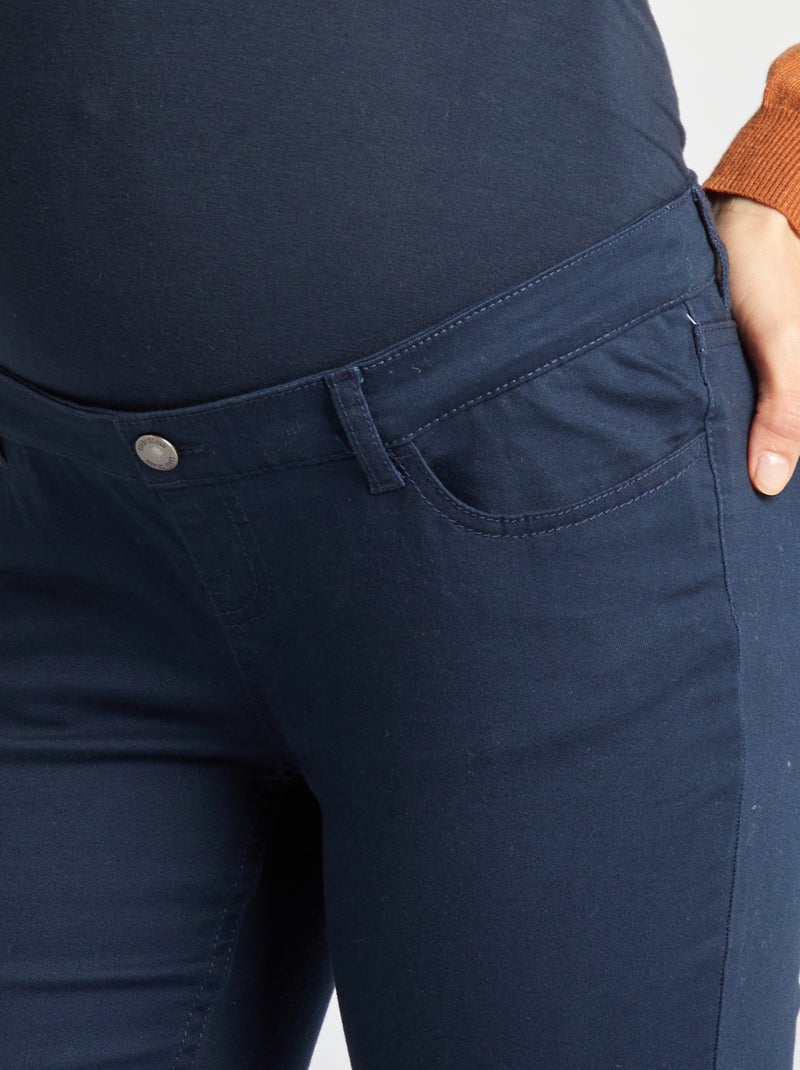 Calças skinny de grávida AZUL - Kiabi
