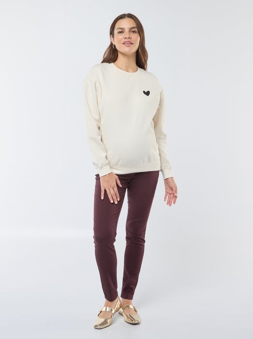 Calças skinny de grávida - Kiabi