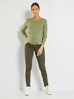 Calças skinny de gravidez - Kiabi