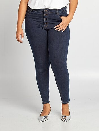 Calças skinny elásticas - 5 bolsos - L30
