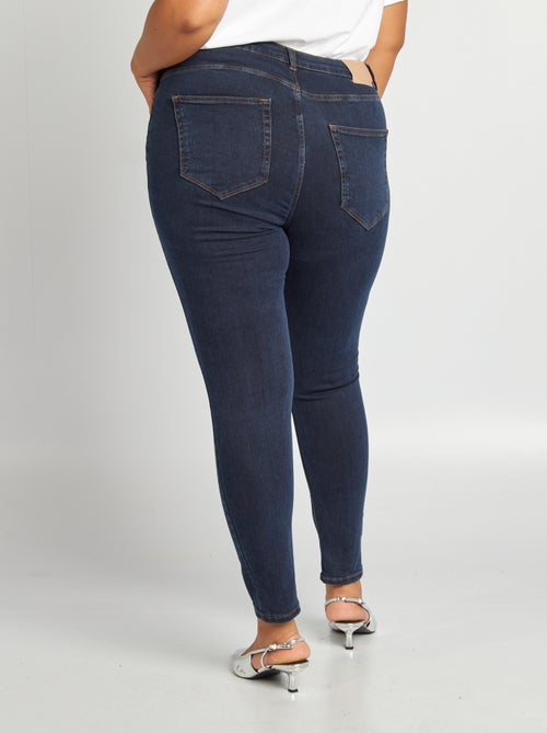 Calças skinny elásticas - 5 bolsos  - L30 - Kiabi