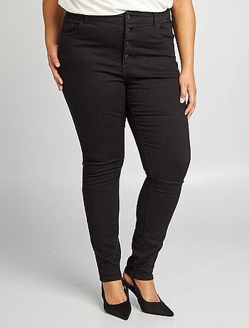 Calças skinny elásticas - 5 bolsos - L30
