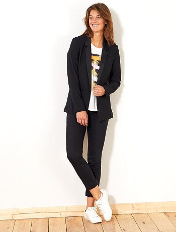 Calças skinny elásticas curtas - Kiabi