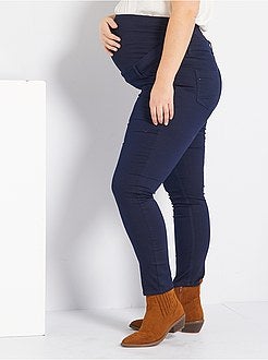 Calças skinny elásticas pré-mamã - Kiabi