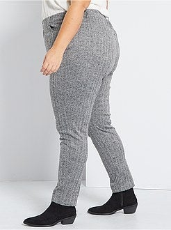 Calças skinny em malha milano - Kiabi