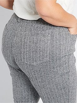 Calças skinny em malha milano - Kiabi