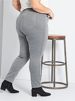 Calças skinny em malha milano - Kiabi