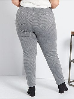 Calças skinny em malha milano - Kiabi