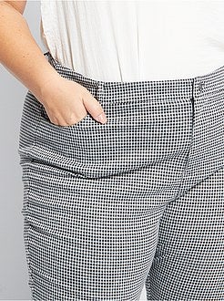 Calças skinny em malha milano - Kiabi