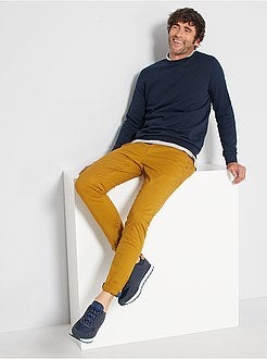 Calças skinny L30 de conceção ecológica - Kiabi