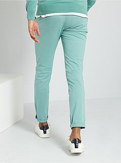 Calças skinny L30 de conceção ecológica - Kiabi