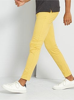 Calças skinny L30 de conceção ecológica - Kiabi