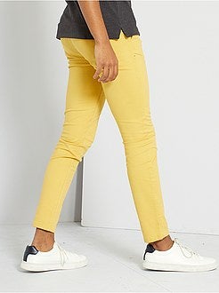 Calças skinny L30 de conceção ecológica - Kiabi