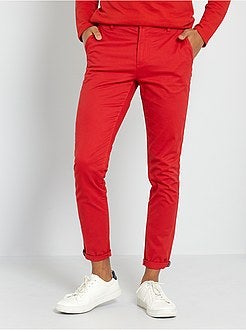 Calças skinny L30 de conceção ecológica - Kiabi