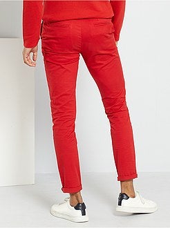 Calças skinny L30 de conceção ecológica - Kiabi