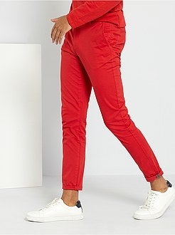 Calças skinny L30 de conceção ecológica - Kiabi