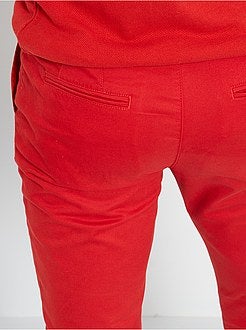 Calças skinny L30 de conceção ecológica - Kiabi