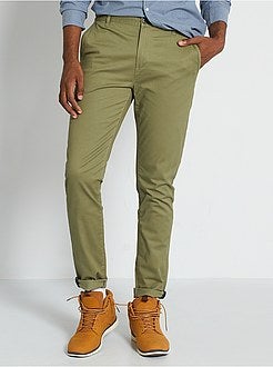 Calças skinny L30 de conceção ecológica - Kiabi