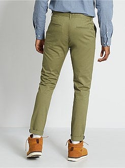 Calças skinny L30 de conceção ecológica - Kiabi