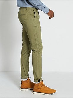 Calças skinny L30 de conceção ecológica - Kiabi